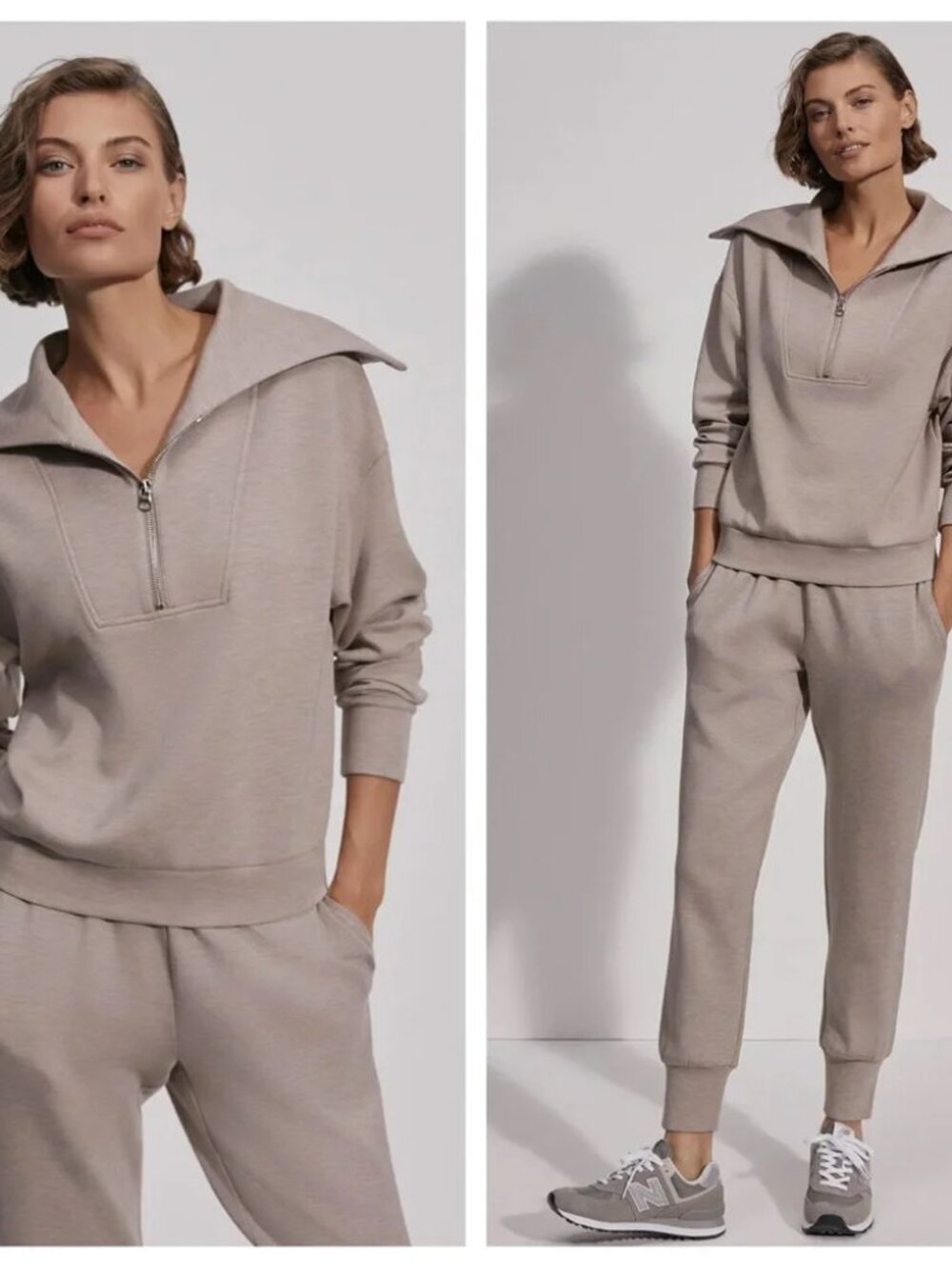Varley Yates Half-Zip Sweat, Small View 2